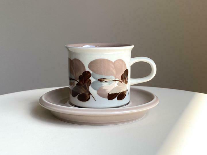 Read more about the article ARABIA Koralli Coffee cup and saucer set Finland rare vintage