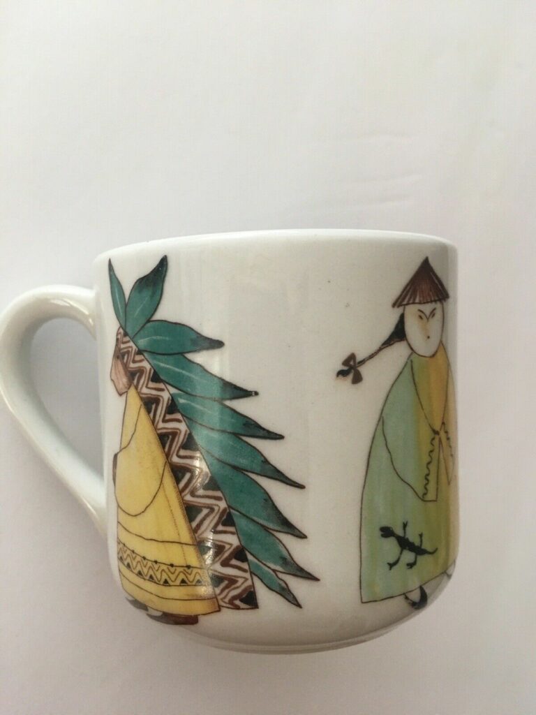 Read more about the article Vintage RARE 1963 Parade Arabia of Finland Mug different nationalities