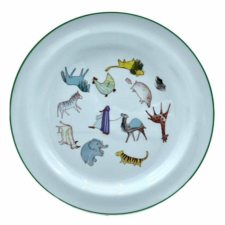 Read more about the article Arabia of Finland Animal Parade Children’s Plate 7.5″