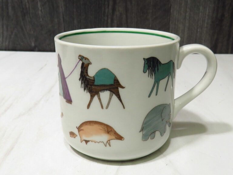 Read more about the article ARABIA Finland ANIMAL PARADE Children’s Mug Cup Mid Century Modern