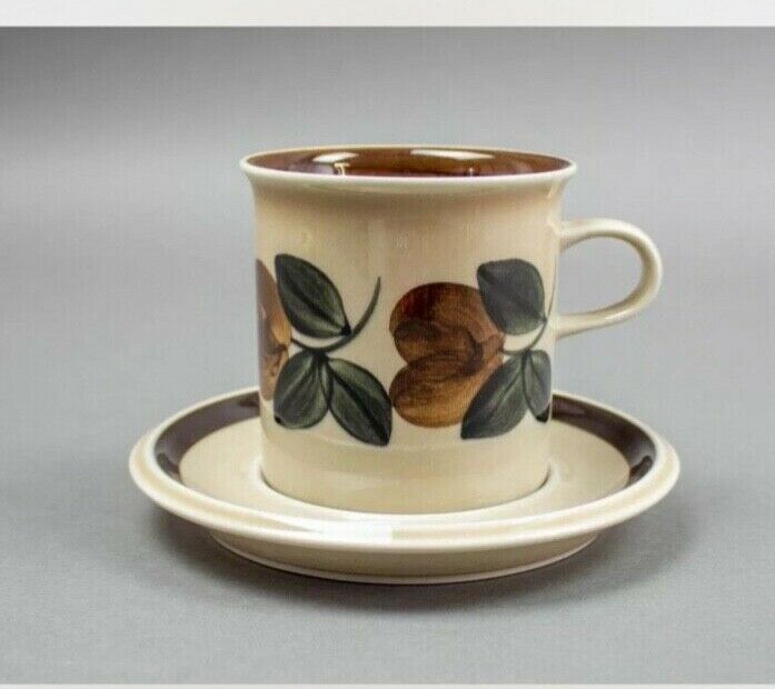 Read more about the article Vtg Arabia Finland Ruija Troubadour Coffee Mug cup w/Saucer . SUPER EXC. COND!