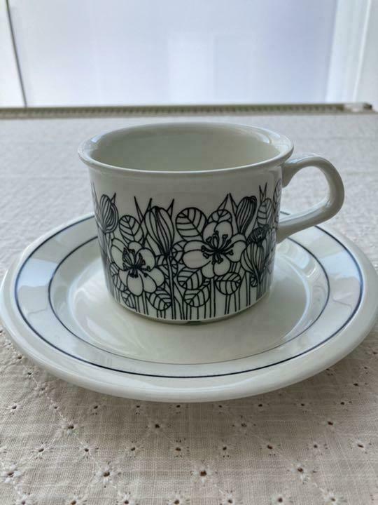 Read more about the article Vintage Arabia Finland Krokus Coffee Cup and Saucer