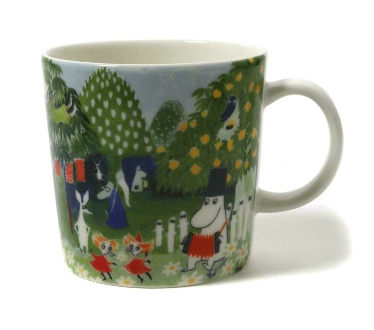 Read more about the article Ceramic mug “Moominvalley” (Muumilaakso)  Moomin series. Finland  Arabia.