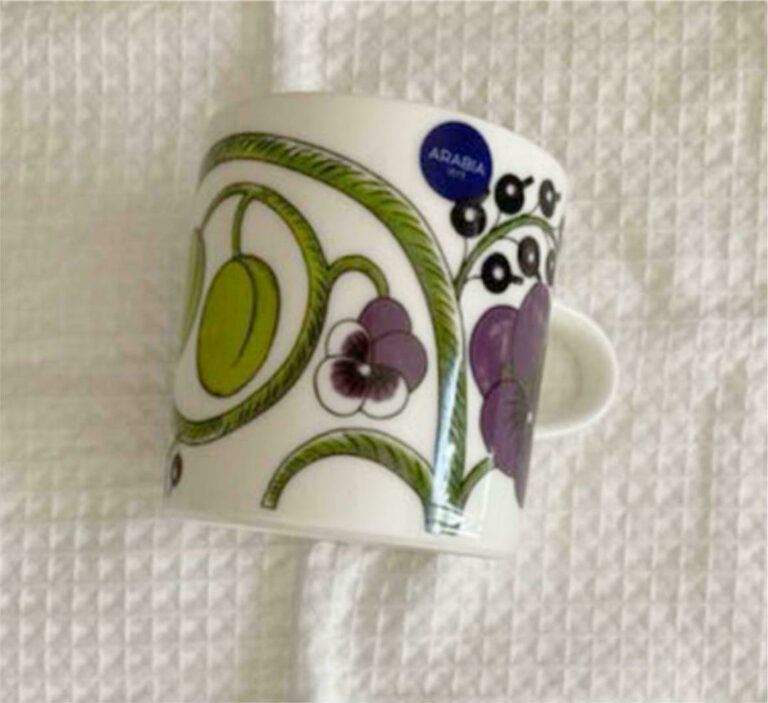 Read more about the article Iittala Arabia Mug Cup Paratiisi Purple 0.24 L Tableware Stylish Atmosphere