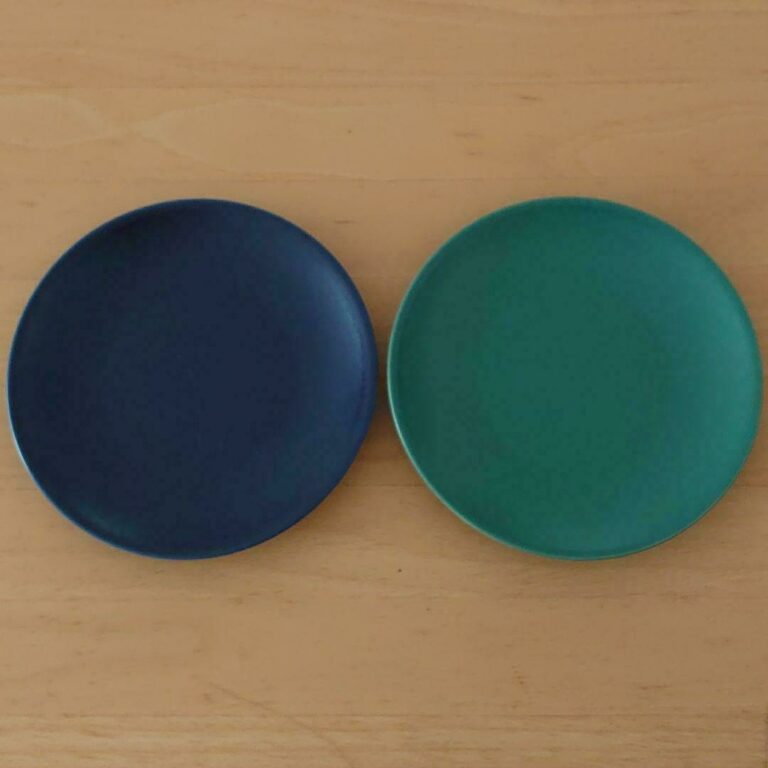 Read more about the article Arabia 24h Plate 21cm Pair Green Blue set Vintage