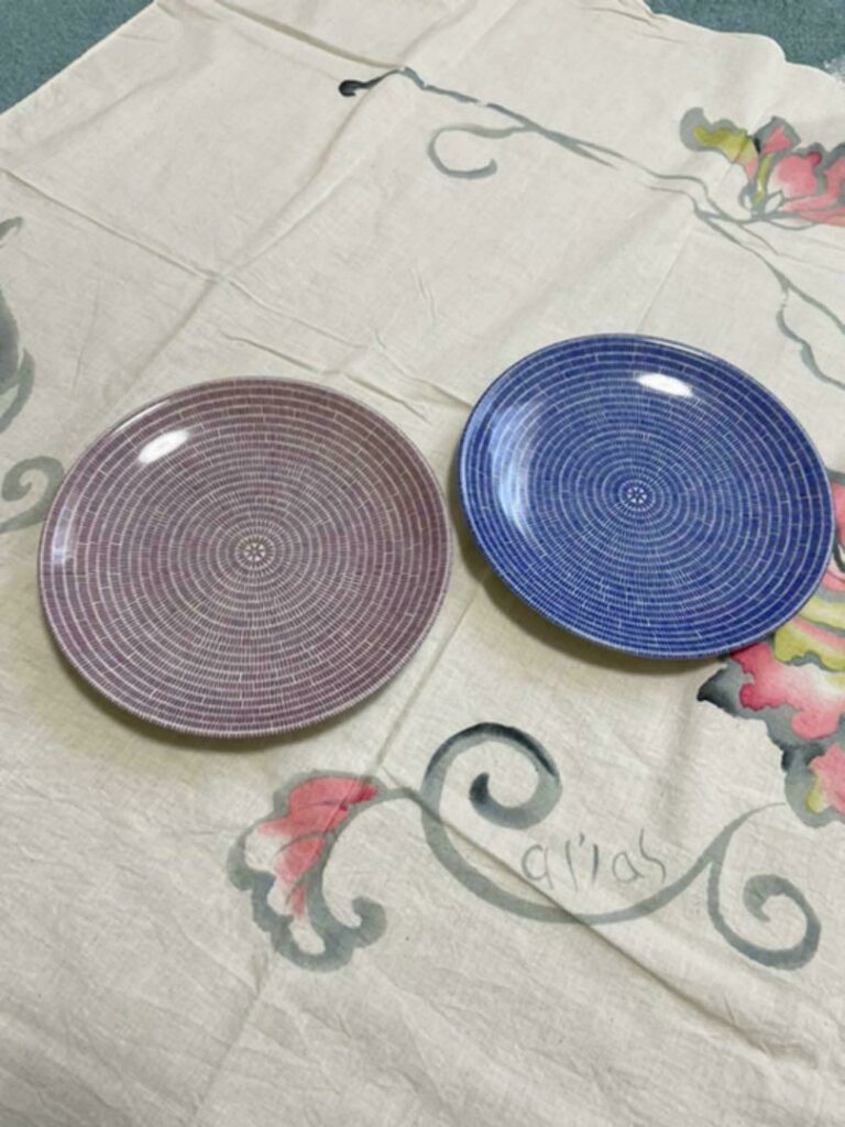 Read more about the article Arabian 24H Abek Plate 20 Blue Purple Set