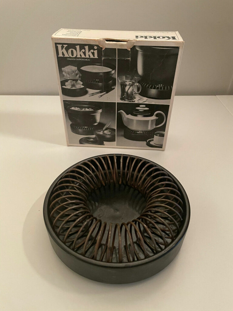 Read more about the article Vintage KOKKI Arabia Finland 70s Design by Tapio Yil-Vikari Spiral 2 Parts w/ Bo