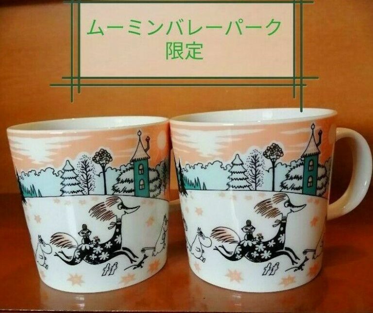 Read more about the article Arabia Moomin Valley Park Mug  300ml No box Limited  for Fan Club 2cup set JP