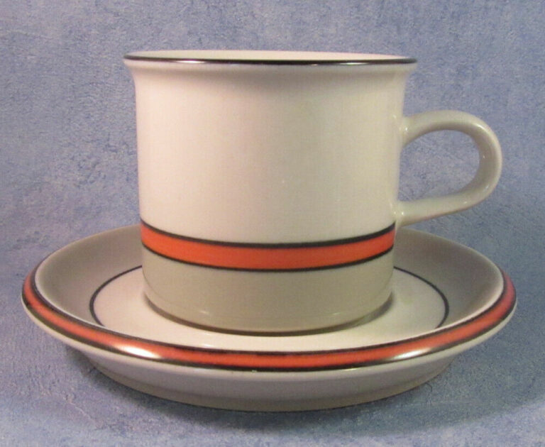 Read more about the article ARABIA OF FINLAND  Vintage  Aslak Coffee Cup and Saucer  Excellent