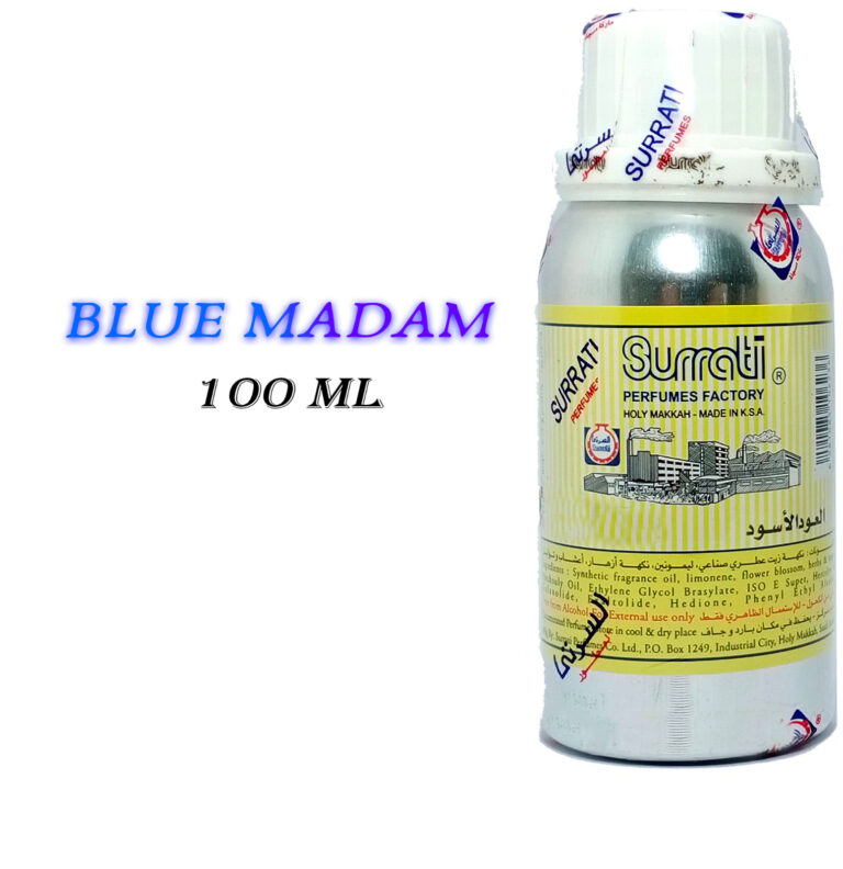 Read more about the article BLUE MADAM Surrati concentrated Perfume oil  100 ml packed  Attar oil.