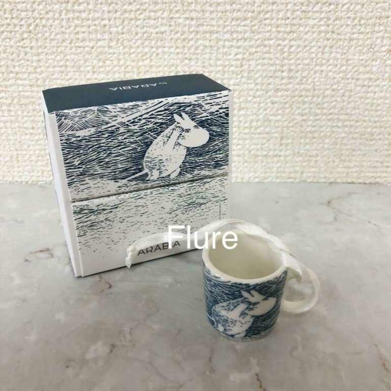 Read more about the article Arabia Moomin Mini Mug Snow Blizzard Ornament Itala Japan brand new 2020 Limited