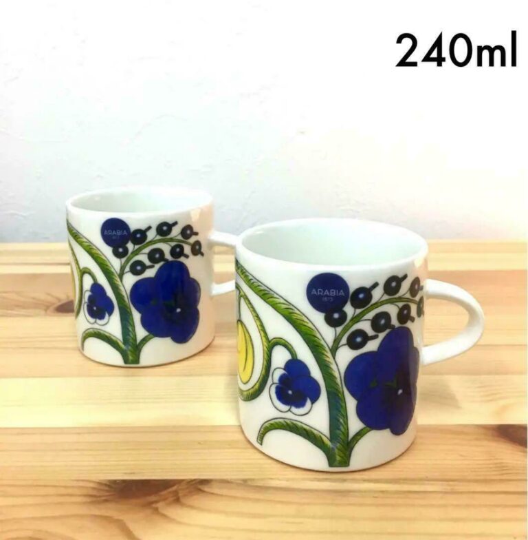 Read more about the article Arabia Mug Cup Paratiisi 240ml Yellow 2-piece set Tableware Stylish Atmosphere