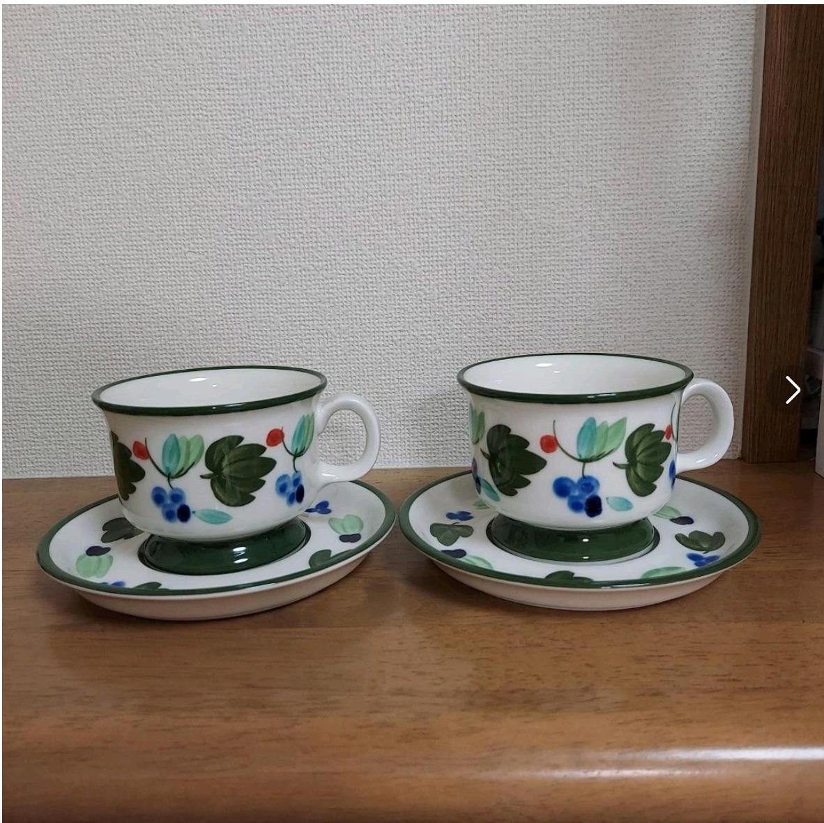 Read more about the article ARABIA FINLAND Palermo Cup and Saucer 2 pieces Rare Very Good From Japan