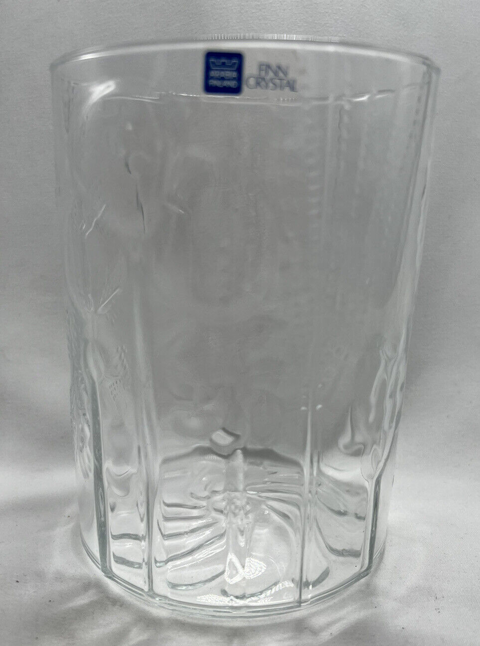 Read more about the article ARABIA FINLAND IITTALA FLORA OIVA TOIKKA Crystal Glass Vase 6″