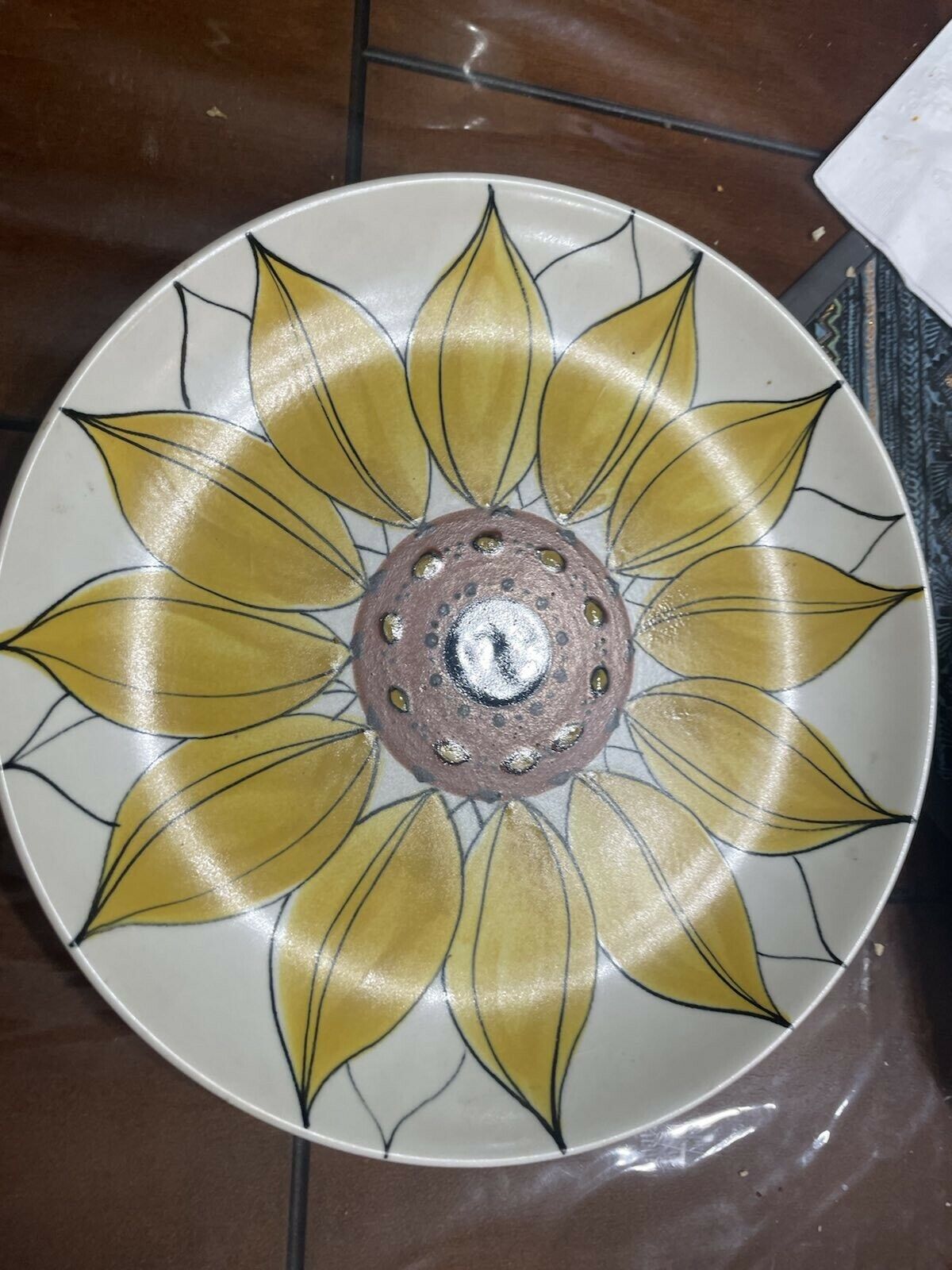 Read more about the article Arabia Finland Sun Rose/Sunflower 12″ Platter and Pitcher ~ by Hilkka Liisa Ahola