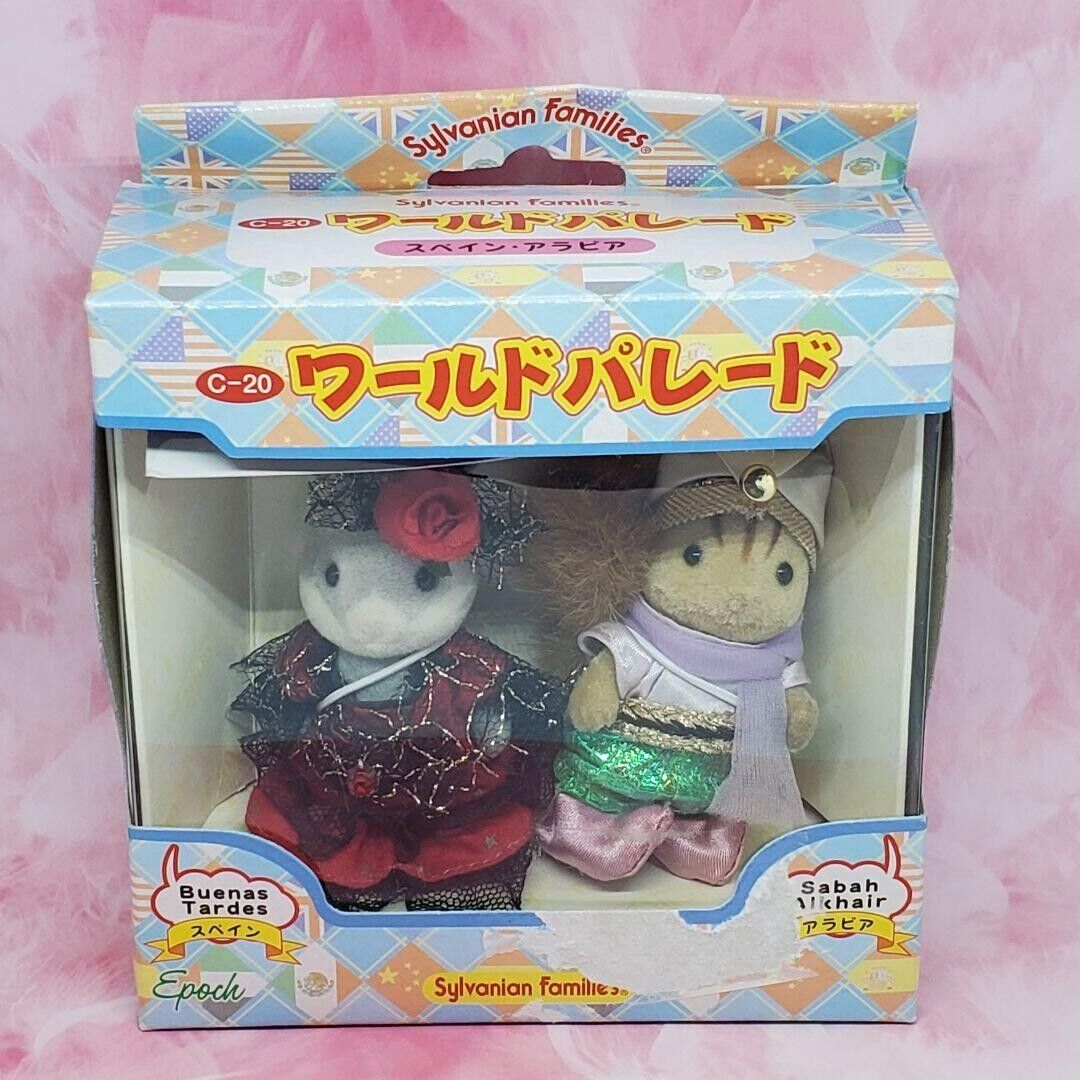 Read more about the article Epoch Sylvanian Families C-20 World Parade Spain and Arabia Good condition