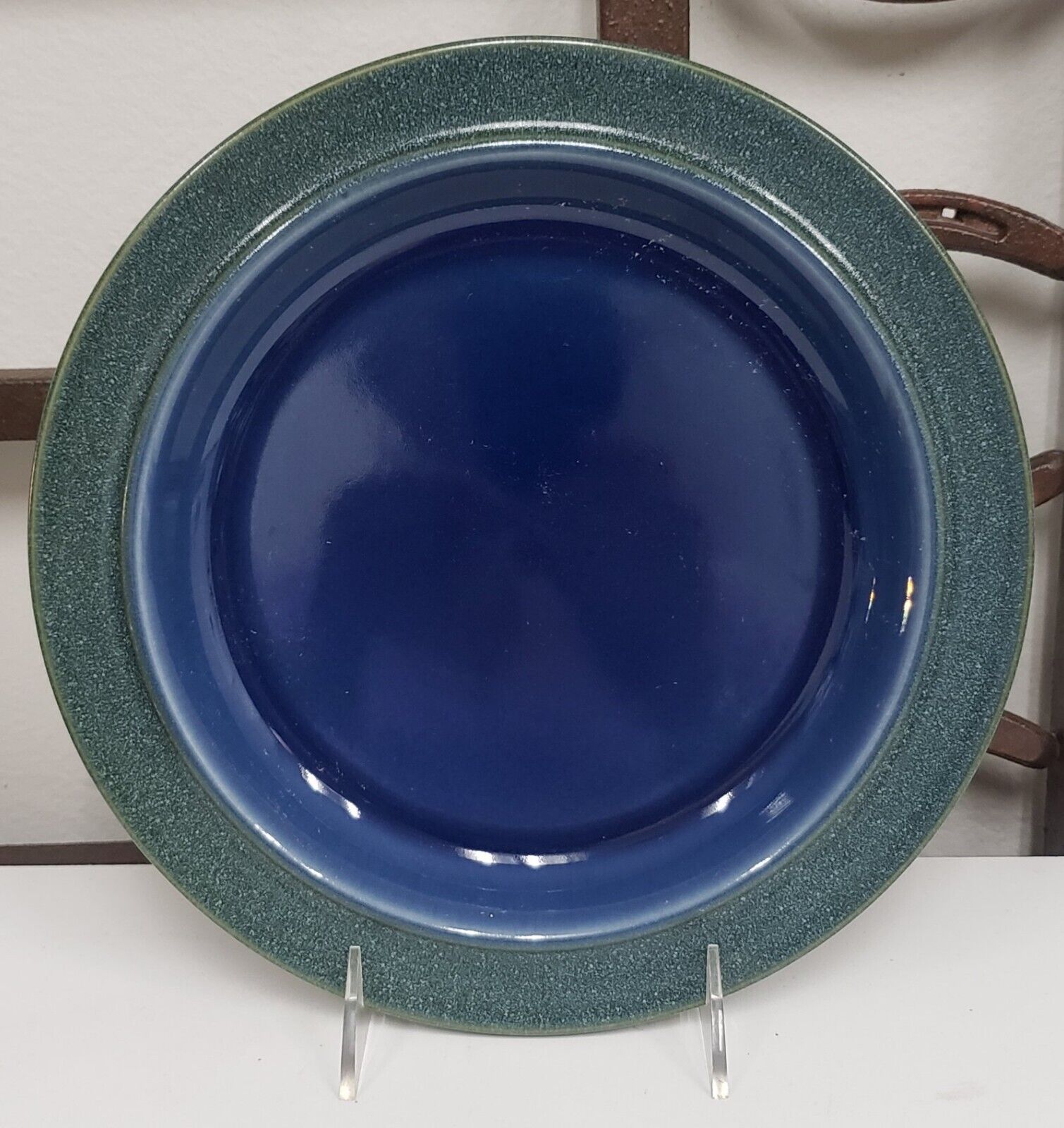 Read more about the article Arabia Finland BALTIC SEA Blue Dinner Plate  RARE! Never Used BRAND NEW