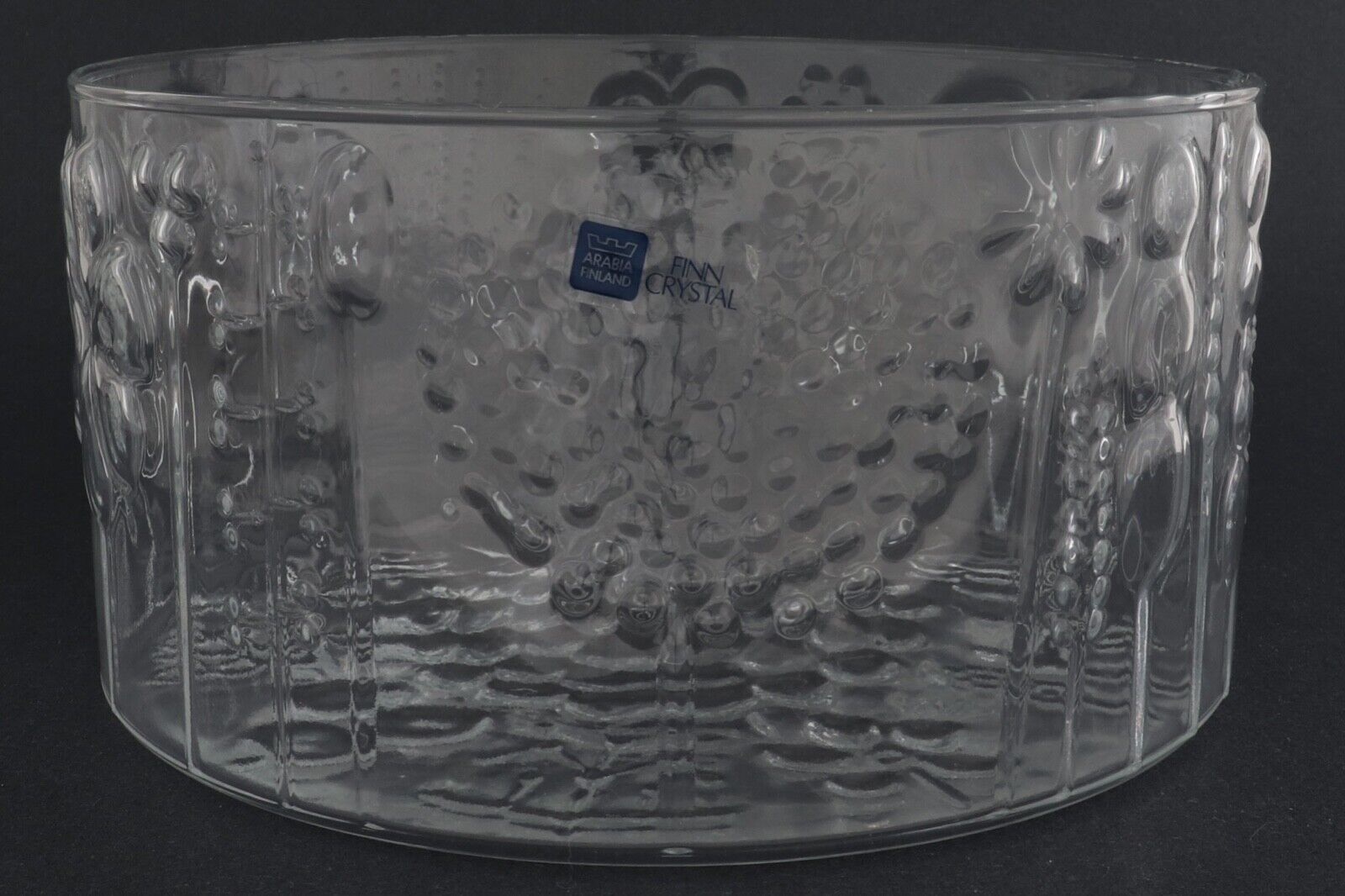 Read more about the article Mid Century Oiva Toikka Arabia of Finland Flora Crystal Glass Bowl 7½” Iittala