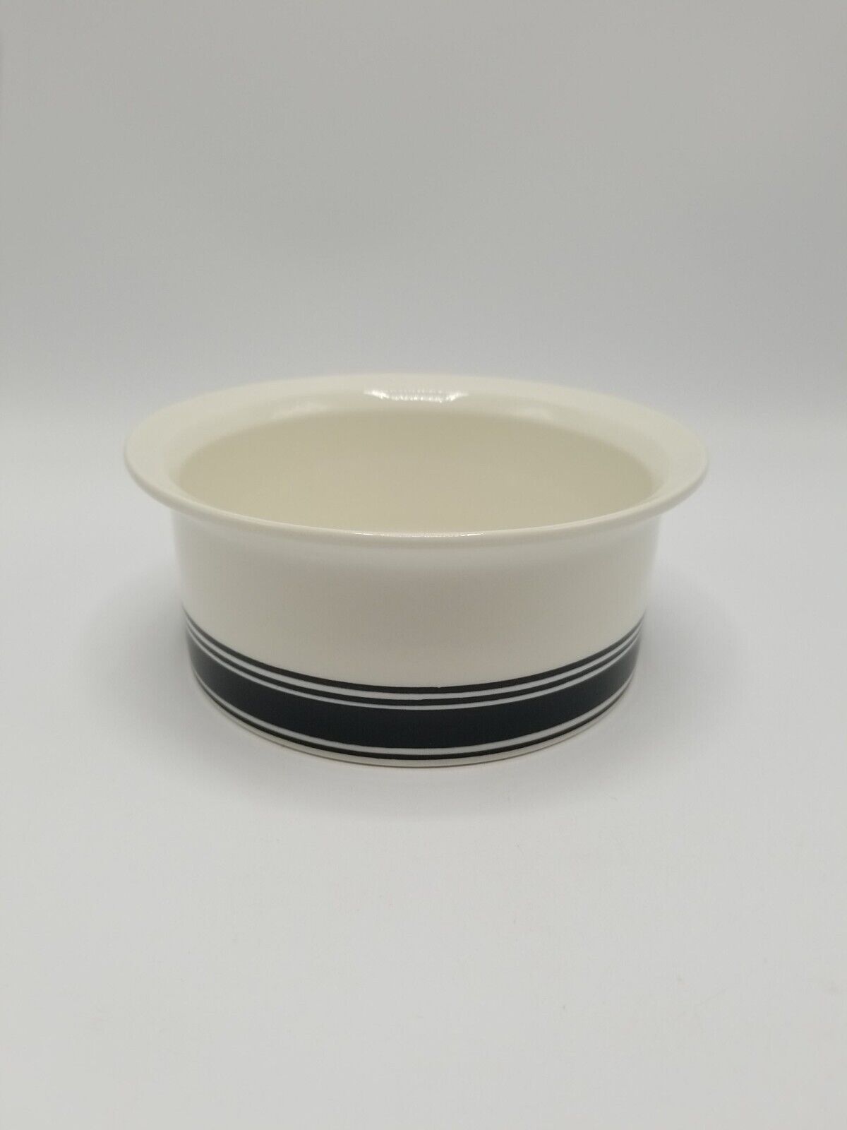 Read more about the article Arabia of Finland “Faenza Black” 6 1/8 Round Vegetable Bowl