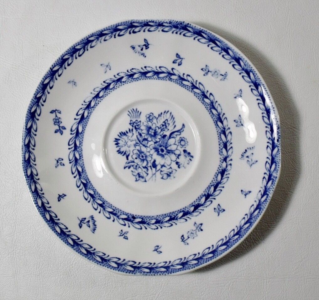 Read more about the article ARABIA Finland FINN FLOWER BLUE 6-1/4″ Oversize Saucer(s) EXCELLENT