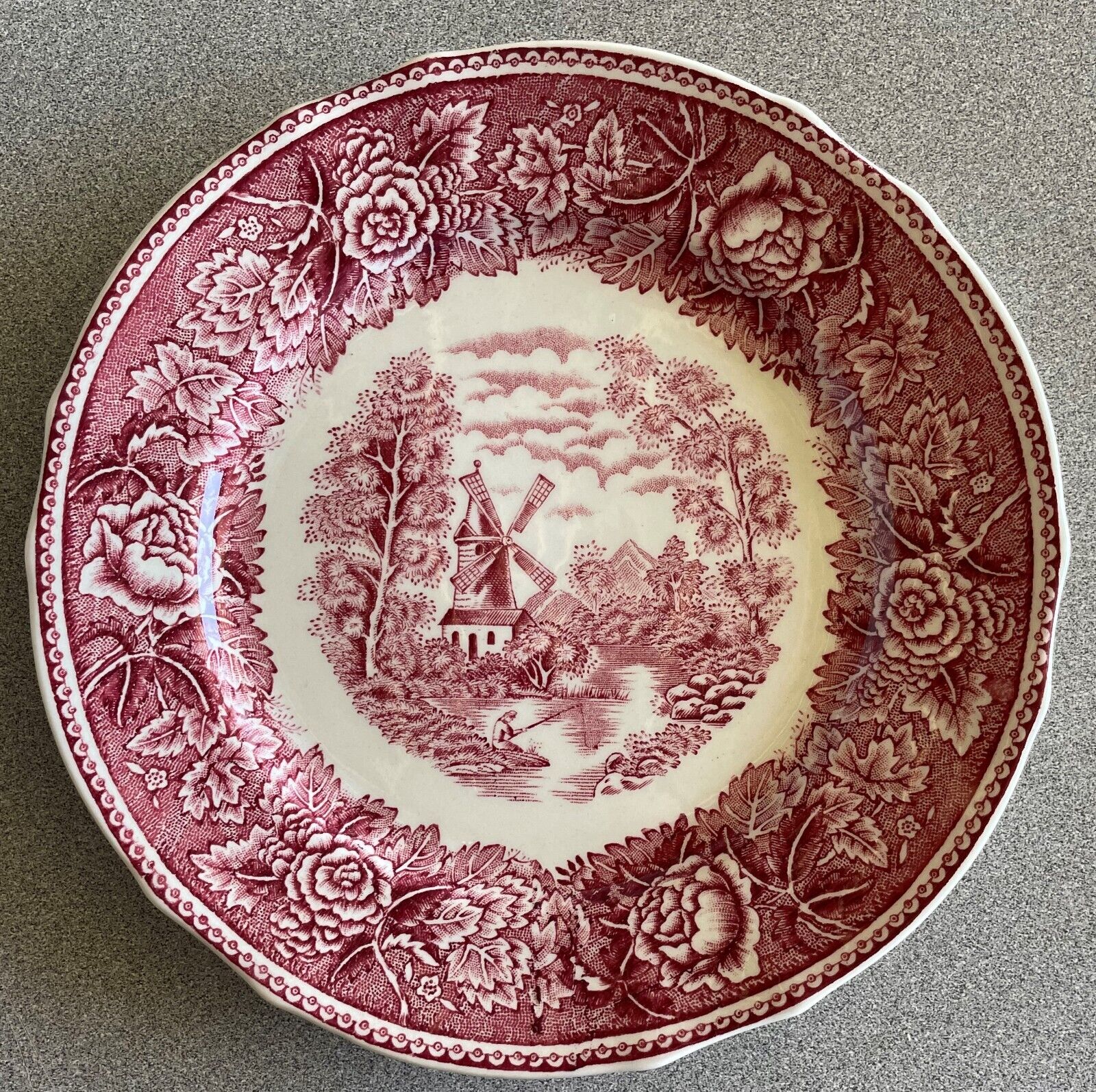 Read more about the article Arabia of Finland – Landscape Red – Salad Plate – 8″