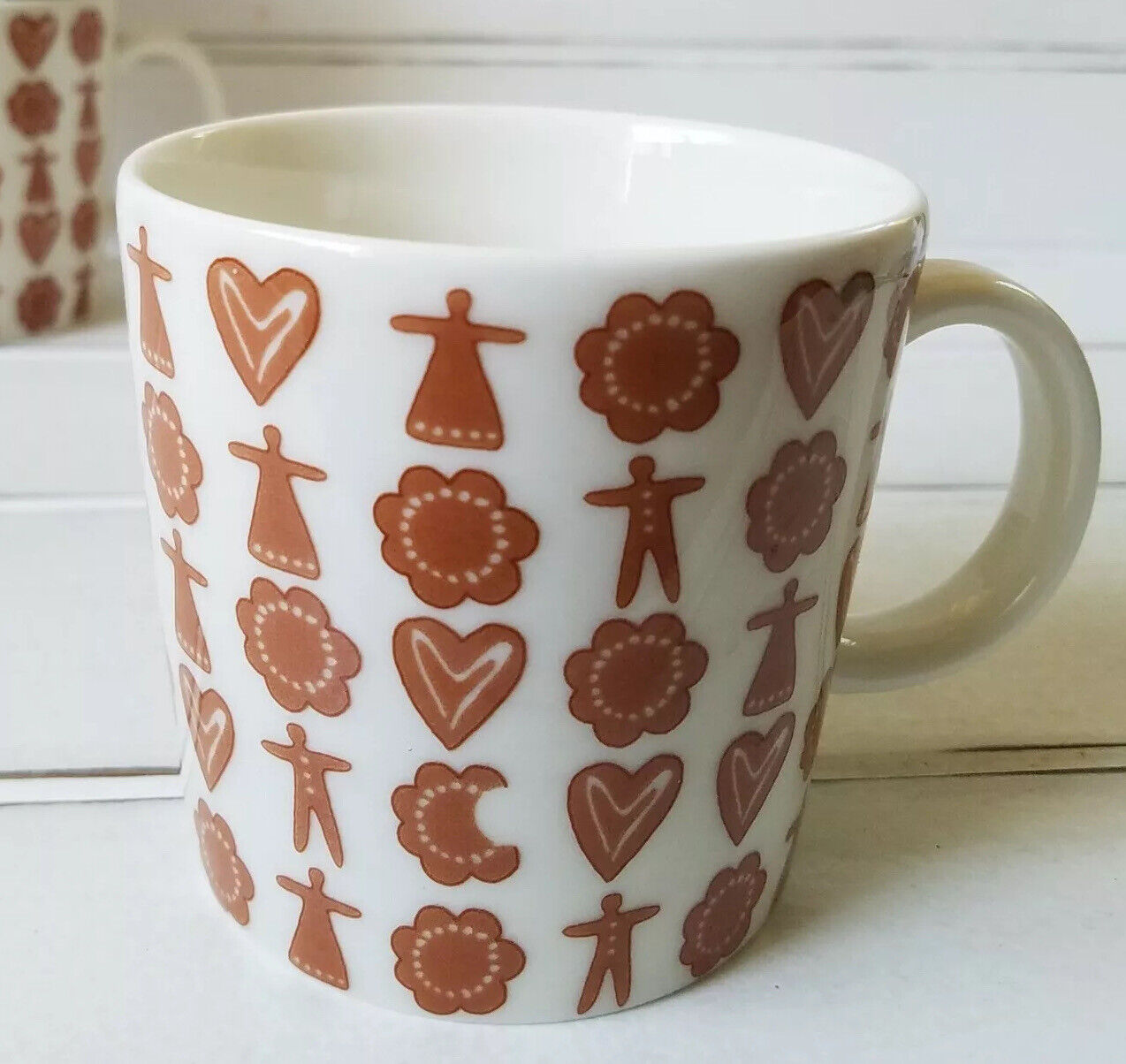 Read more about the article Arabia Finland Mug Silhouettes Scandinavian Figures   Sold Individually