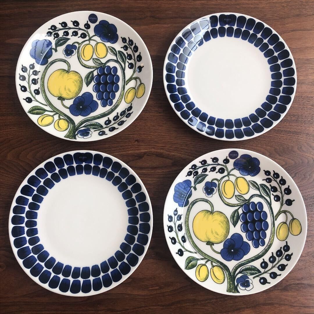 Read more about the article New ARABIA Tuokio yellow Paratiisi plate 2 points each