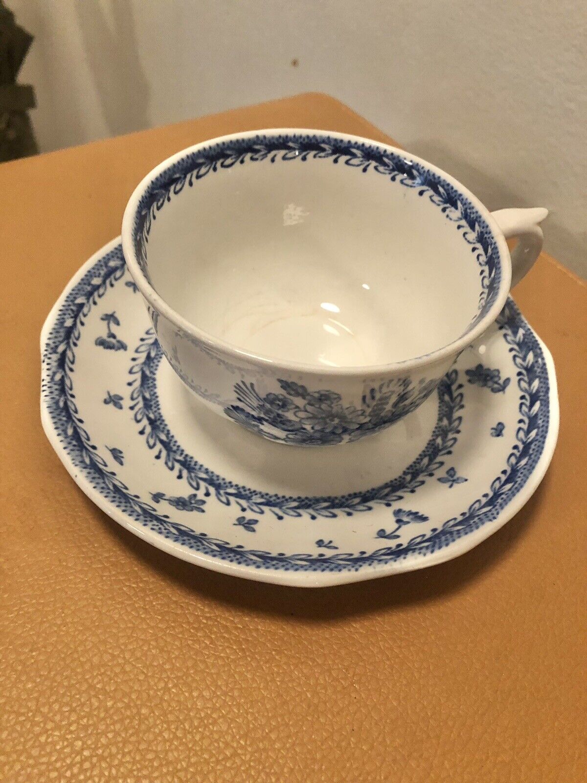 Read more about the article Vintage Arabia Finland Blue White Finn Flower Tea Cup and Saucer Set