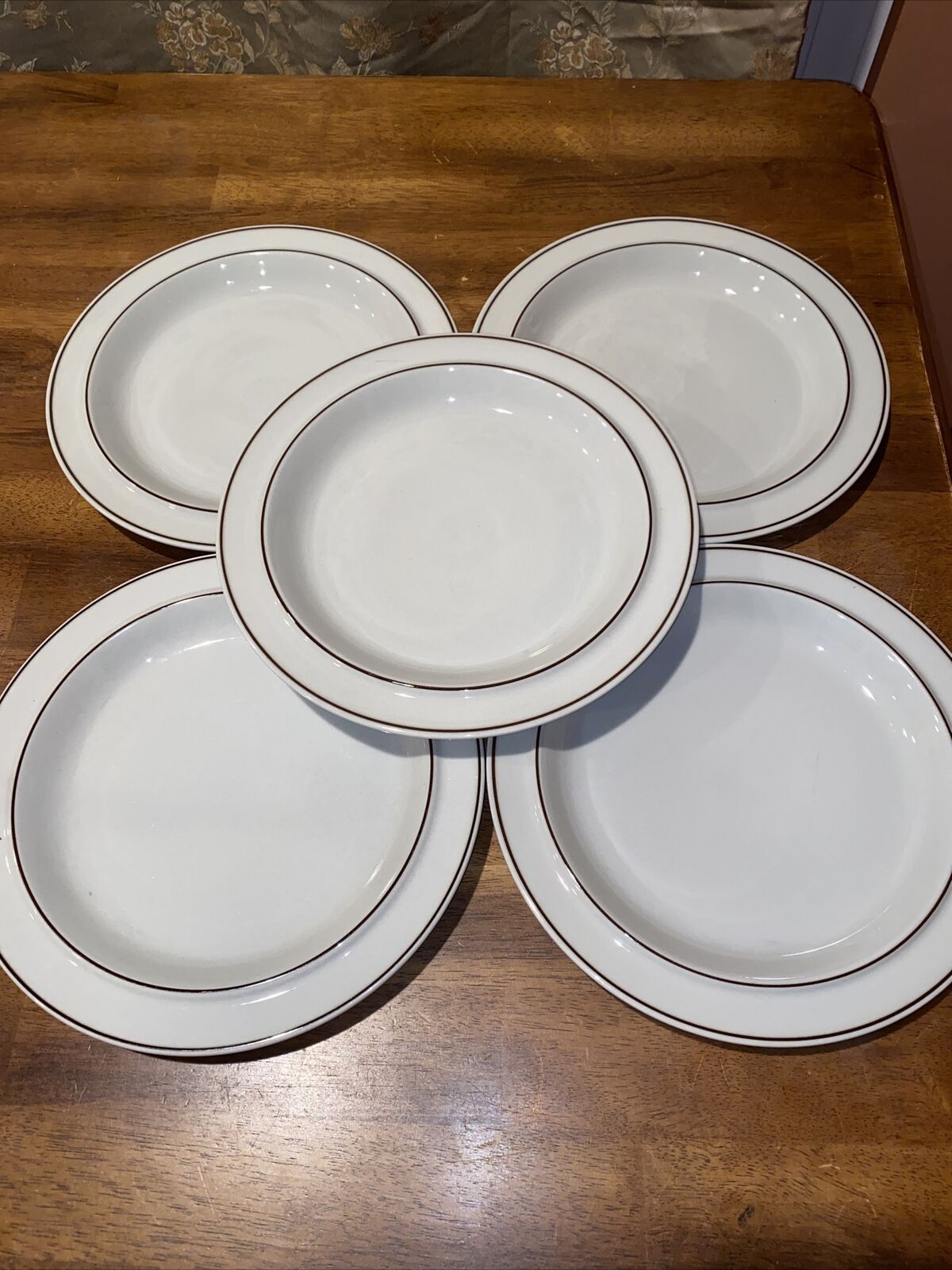 Read more about the article Set of 5 Dinner Plates 10″  Arabia of Finland Fennica  EC