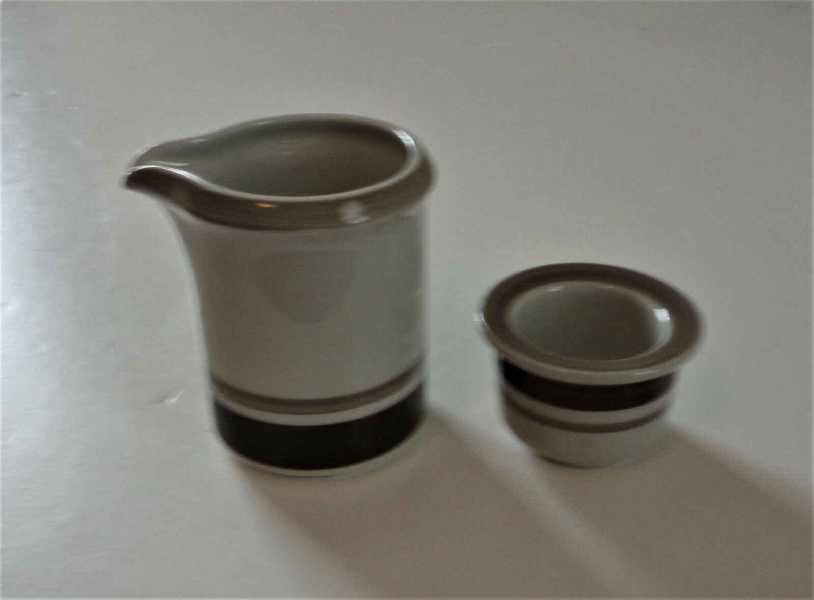 Read more about the article 2 Mint Vtg Midcentury Modern Arabia Finland Pirtti Creamer and Single Egg Cup