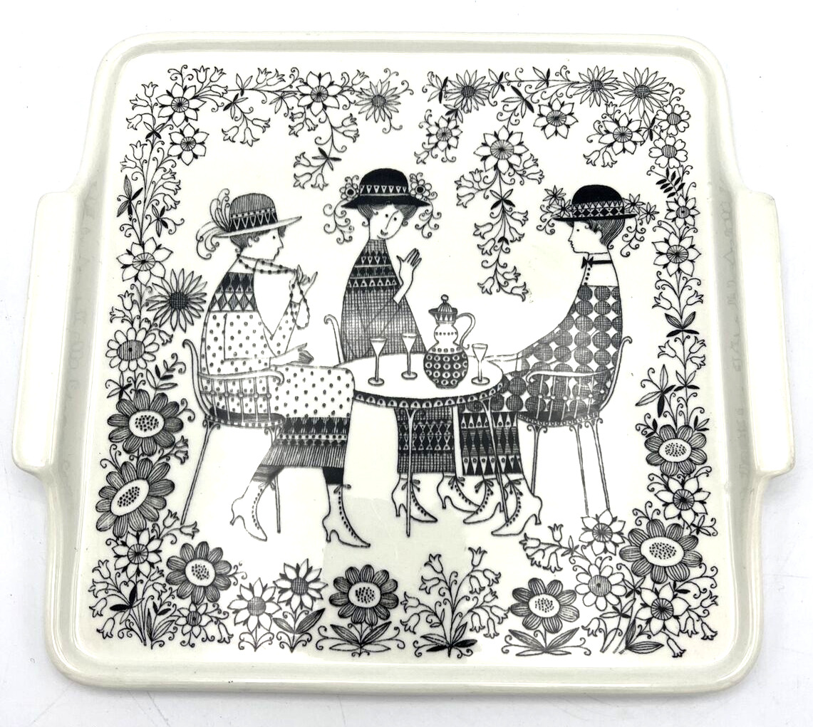 Read more about the article Arabia Emilia Tray Finland by Raija Uosikkinen Mid Century MCM