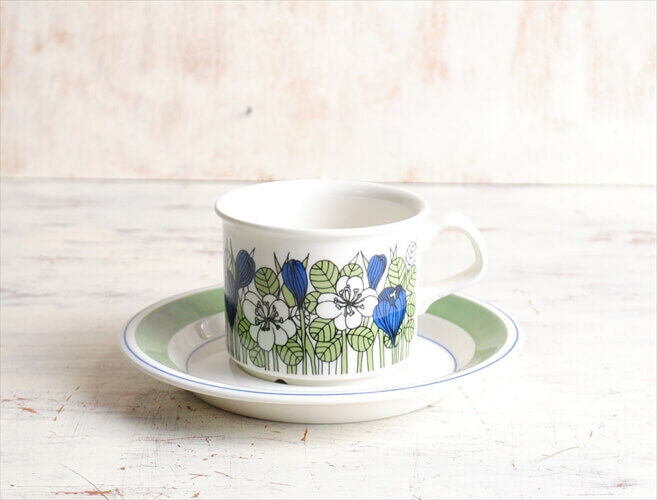 Read more about the article ARABIA #116 Size Krokus Color Cup Saucer Crocus Esteri Tomula