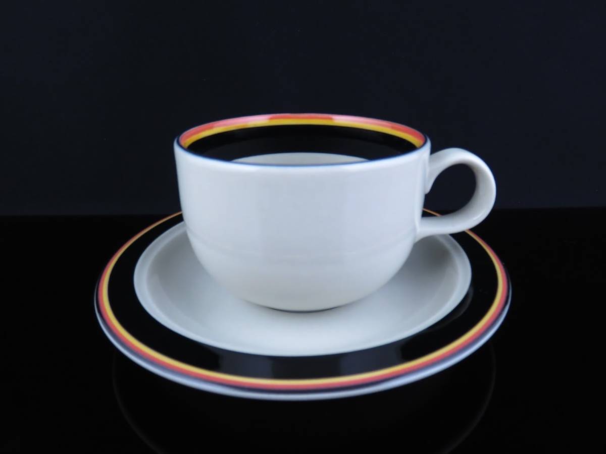 Read more about the article Arabia Reimari Tea Cup Saucer Inkeri Leivo