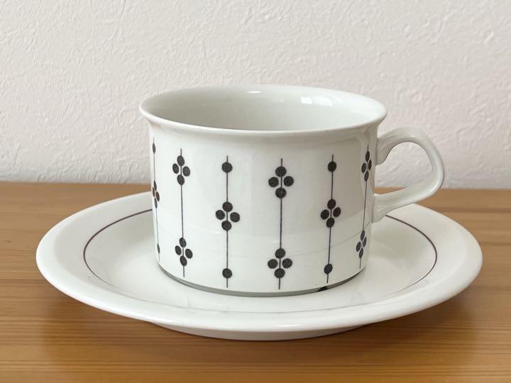 Read more about the article ARABIA #221 Kartano Cartano Tea Cup Saucer