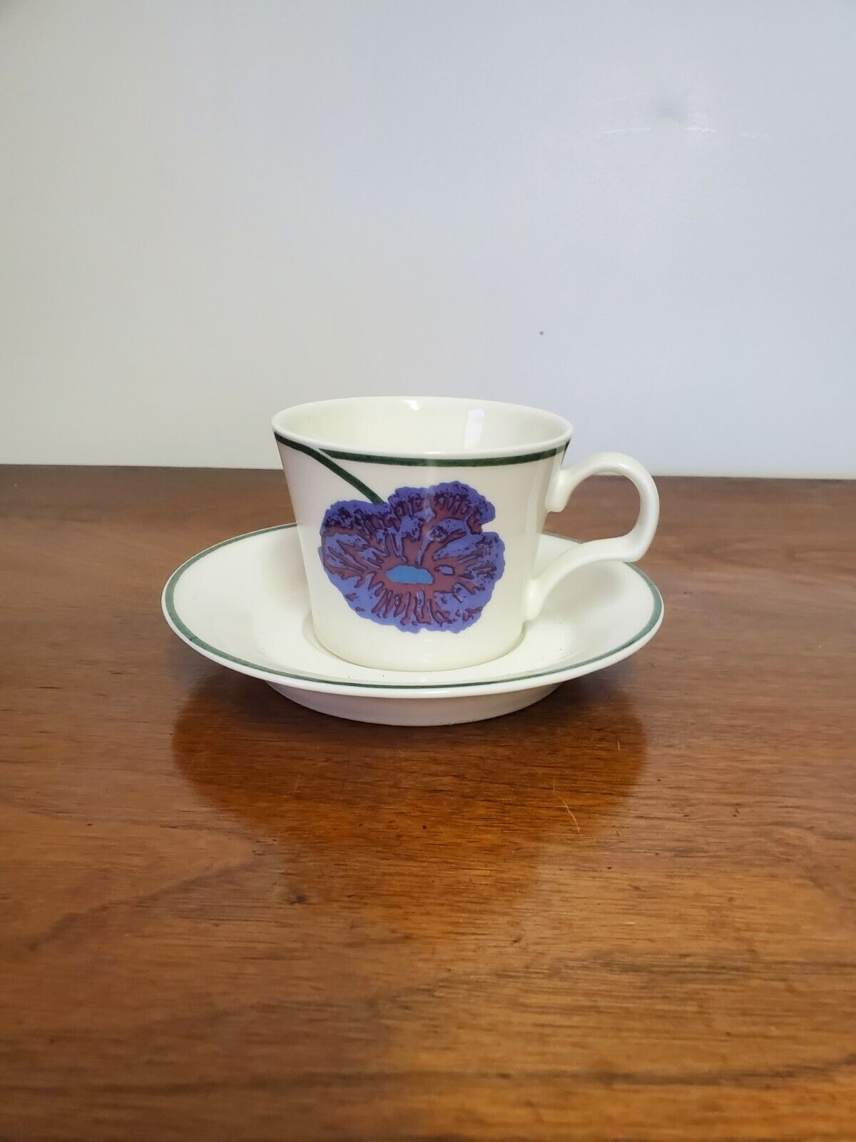 Read more about the article Arabia Finland Illusia Teacup And Saucer excellent condition