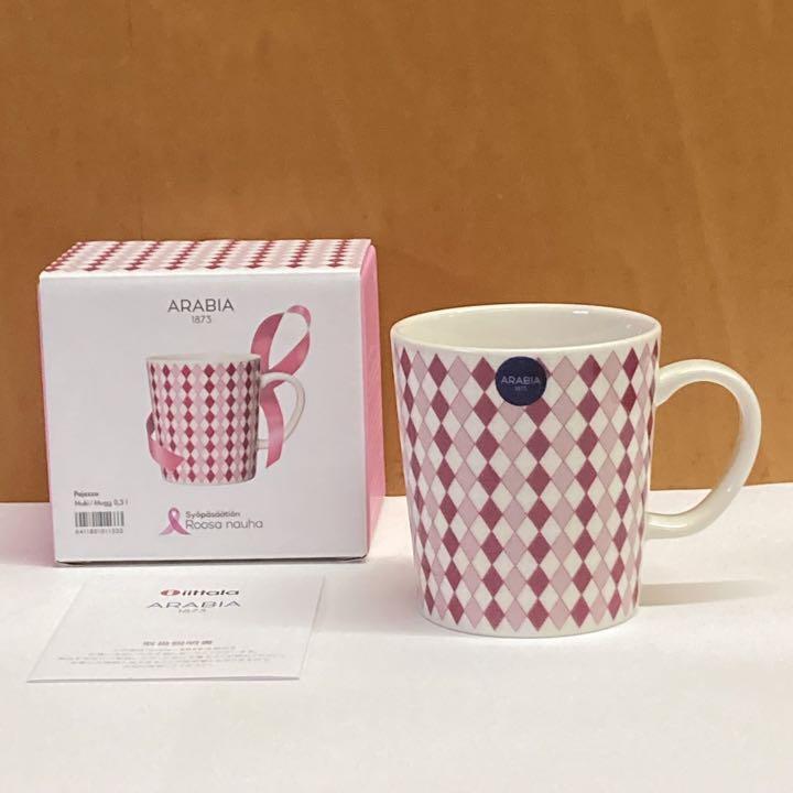 Read more about the article Arabia Mug 0.3L Pink Ribbon Payazzo