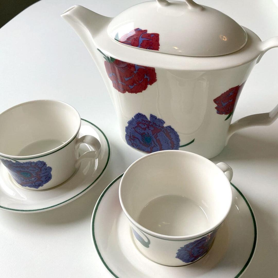 Read more about the article ARABIA #90 Vintage Illusia Pot Cup Saucer