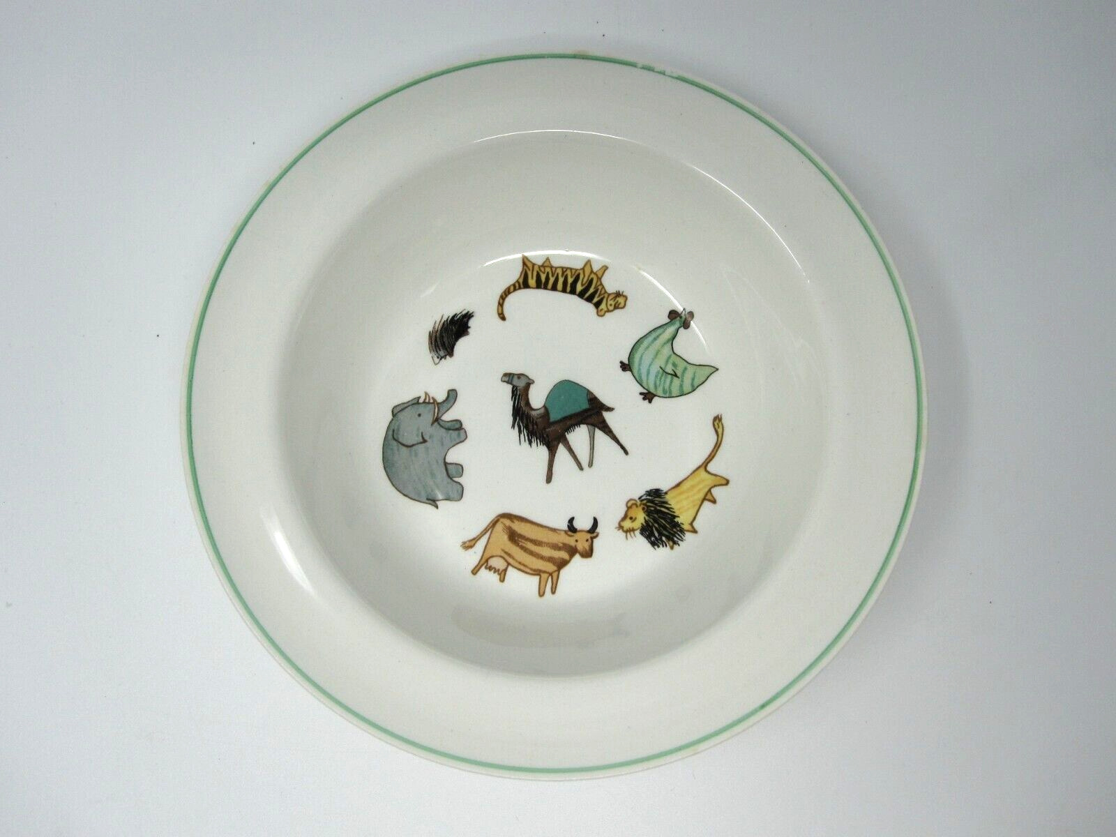 Read more about the article Vintage 1963 Arabia Finland Child’s Noah’s Ark Animal Parade Bowl