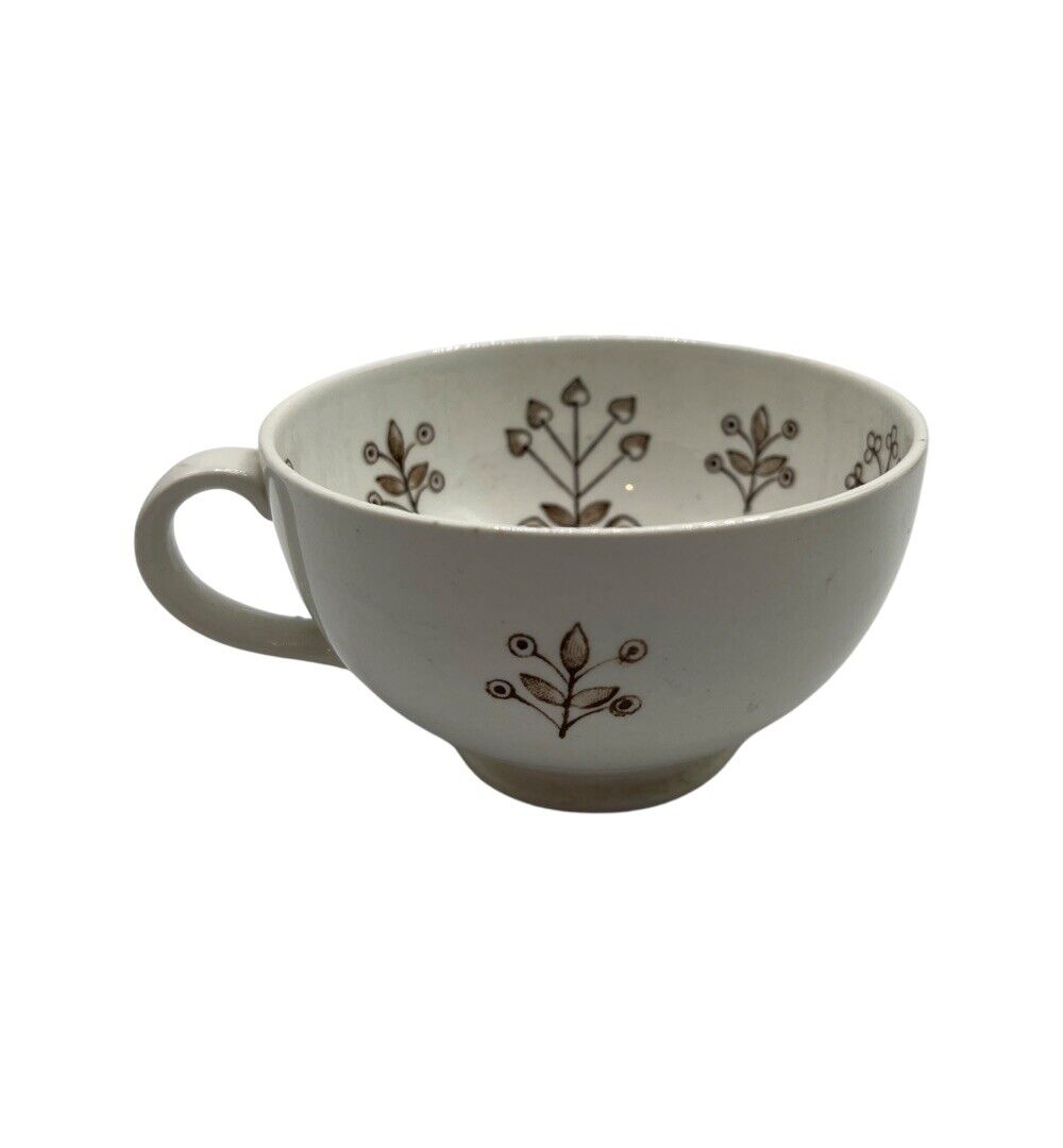 Read more about the article Arabia Finland Tapestry Brown Espresso Demitasse Cup Made in Finland Tea Cup