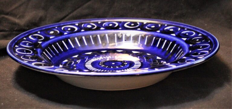Read more about the article ARABIA FINLAND VALENCIA PROCOPE RIMMED SOUP BOWL 9″