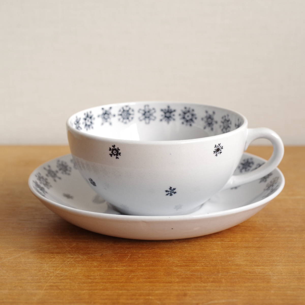 Read more about the article Vintage Arabia Snowflake Tea Cup Saucer