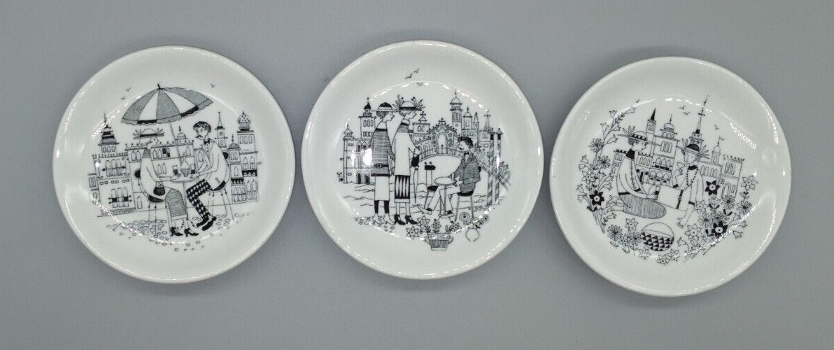 Read more about the article 3 Vintage Arabia Tiny Hanging Emilia Plates Raija Uosikkinen