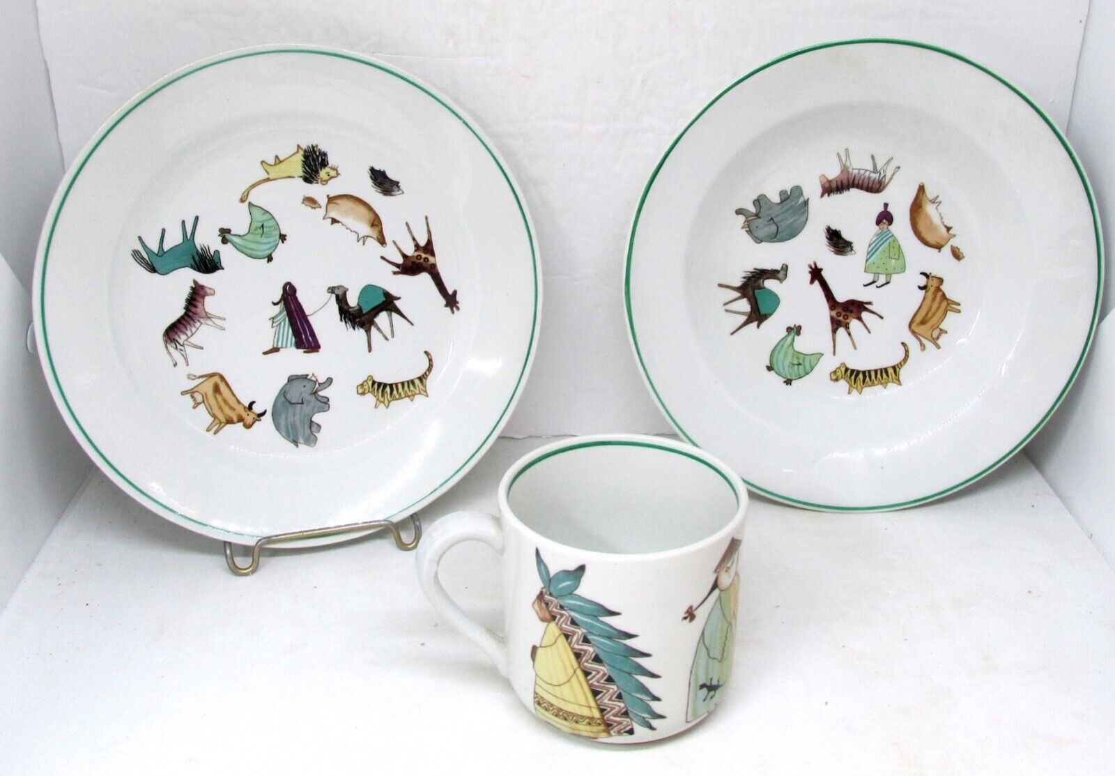 Read more about the article Arabia Of Finland “PARADE” Three Piece Child’s Dishware Set