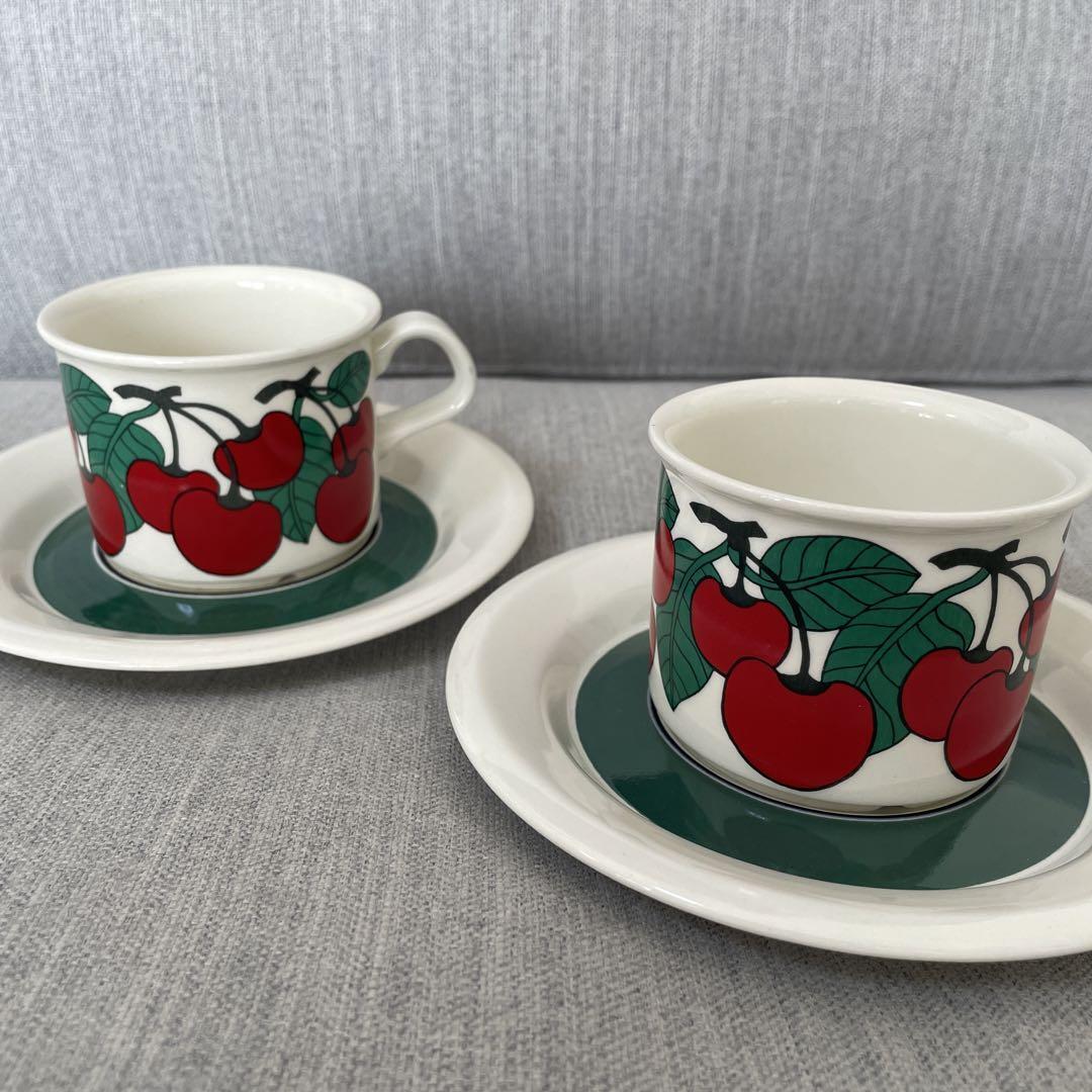 Read more about the article Arabia Kirsikka Cup Saucer Cups