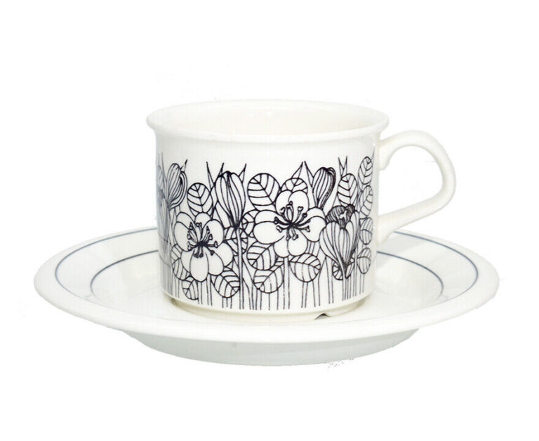 Read more about the article ARABIA #26 Vintage Krokus Coffee Cup and Saucer Krokus