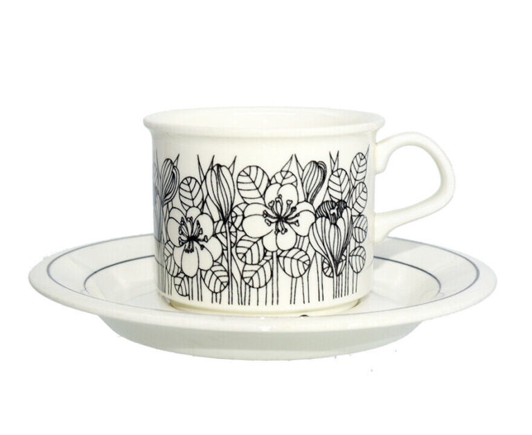 Read more about the article ARABIA #18 Vintage Krokus Coffee Cup and Saucer