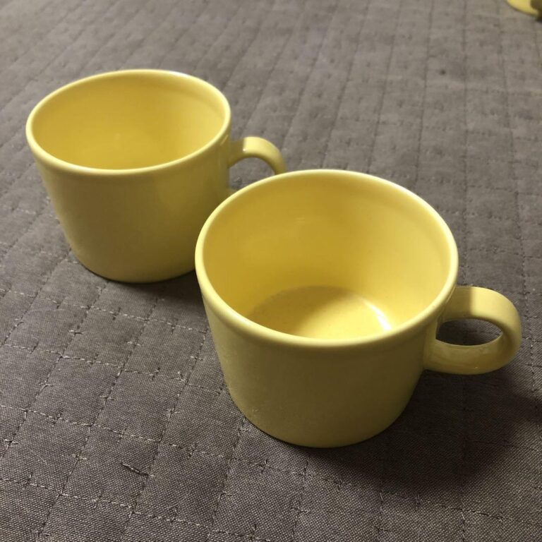 Read more about the article Iiittala  Teema Yellow 220Ml Cup Cup Set