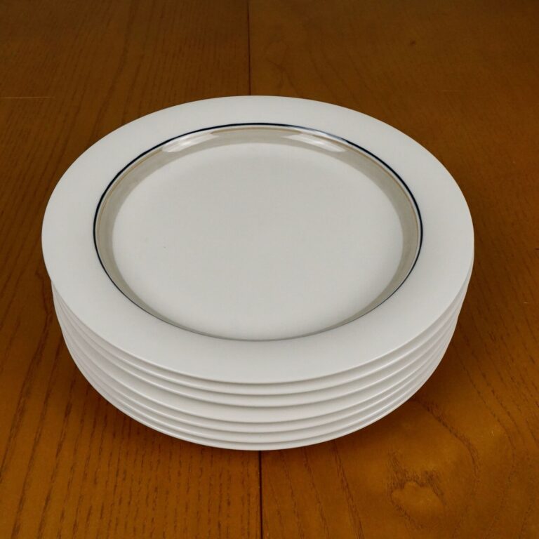 Read more about the article VTG ARABIA FINLAND SEITA ARCTICA SALAD/SIDE PLATES | 7 PIECE LOT/SET | 8 INCHES