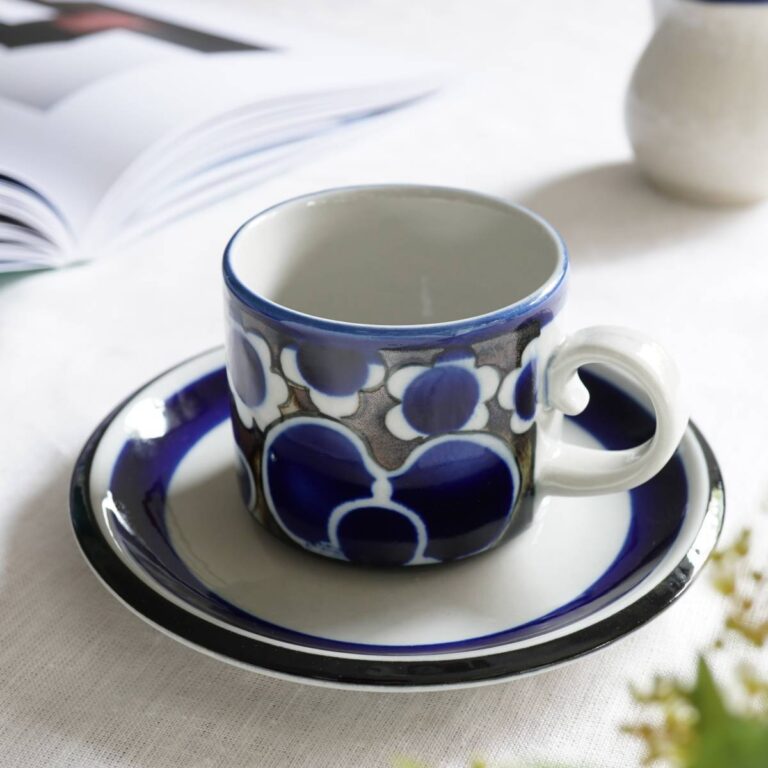 Read more about the article Arabia Sarah Coffee Cup Saucer Saara No.3