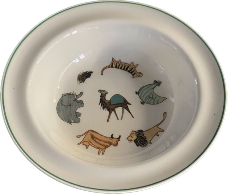 Read more about the article Vintage Arabia Finland Child’s Animal Parade Brown Camel  Bowl 6.5” Pristine